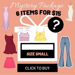 Mystery Clothing Package - 6 Items